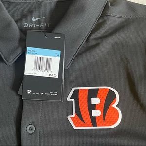 Brand New Cincinnati Bengals Nike Polo - Medium